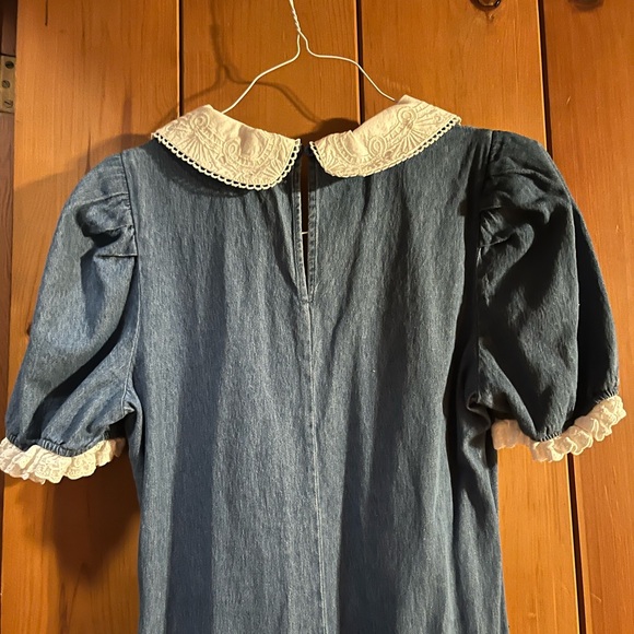 Collared denim midi dress from Anthro - Picture 5 of 7